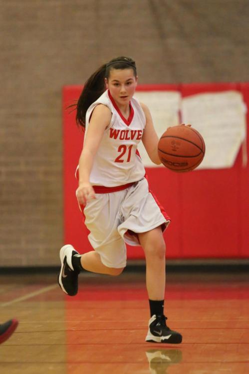 Mia Littlejohn, breakin' ankles. (John Fisken photo)