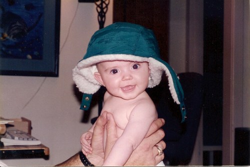 Hailey Hammer just melted the internet with her cuteness. (Linda Hammer photos)