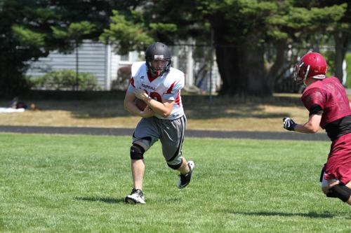 Lookin' for some runnin' room.