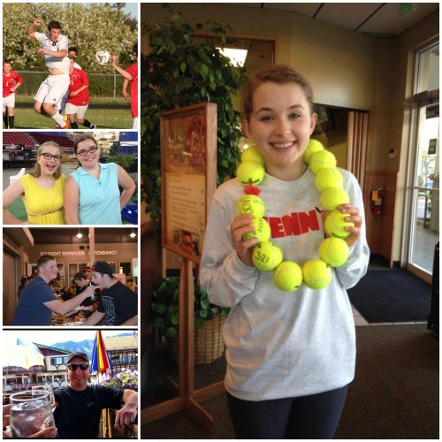 Top to bottom: Aaron Wright, Addison Rasmussen (blue shirt), Carson Risner (blue shirt) and Jon Crimmins.