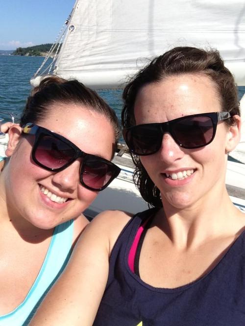 Brittany and girlfriend Megan King.