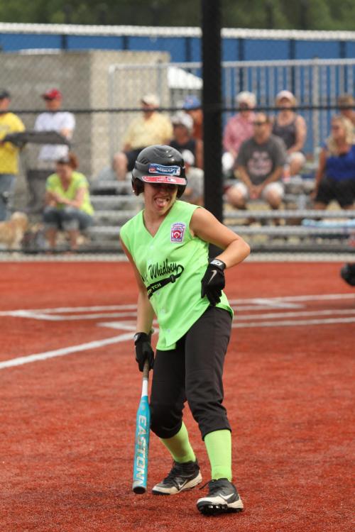 Flexin' the guns for the CWLL Venom, which crushed teams by 10+ runs all summer.