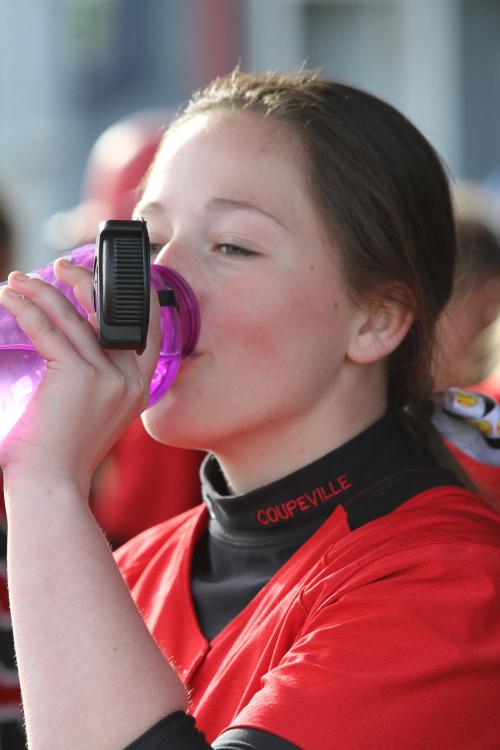 McKayla Bailey, always the coolest cat in the room. (John Fisken photos)