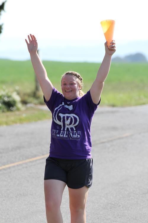 She's back! Christine Fields has returned to the pitch for her senior season.
