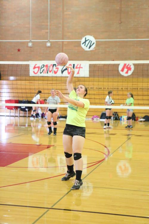 Hammer tunes up for her final year as a Wolf. (John Fisken photo)