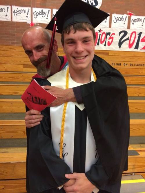 Ken Stange (left) lurks in the shadows of (Shawna Kelley photo)