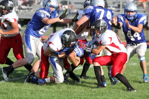 Falcon down! Falcon down hard!!