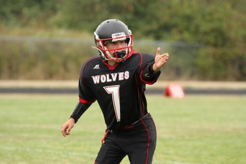 Luke Martin wants the ball ... now.