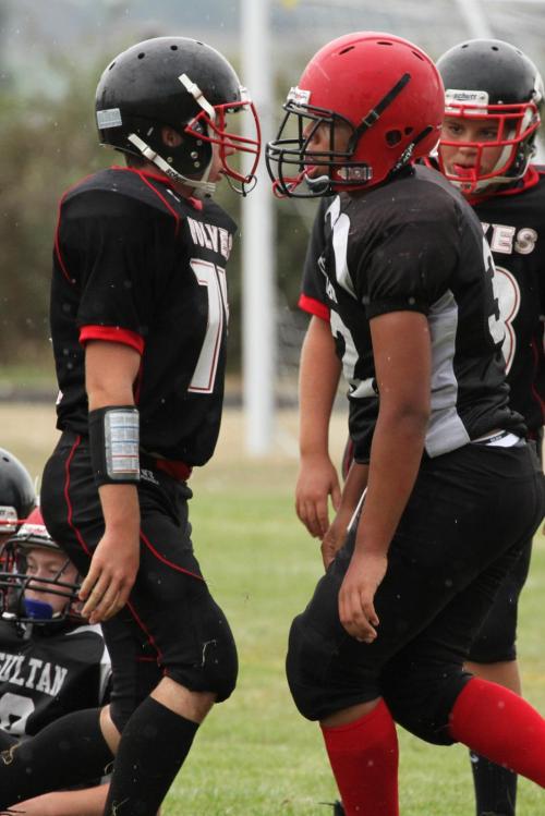 The big stare down. (John Fisken photos)