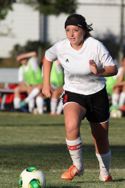 Jenn Spark, defender extraordinaire. 