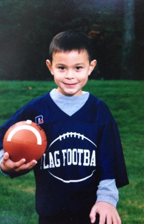 Hunter Smith, following in his brother's footsteps.