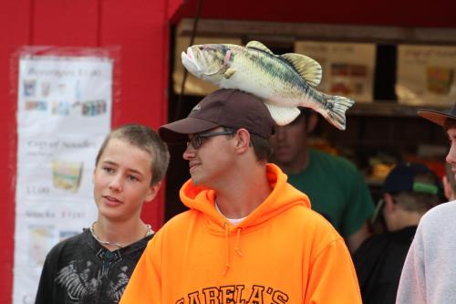 Alex Schmakeit would rather be fishing.