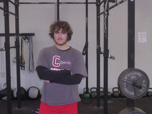 High school weight room days.