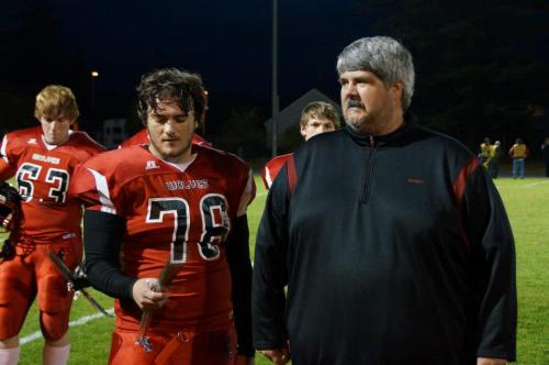 Senior Night with coach (and dad) Tony Maggio.