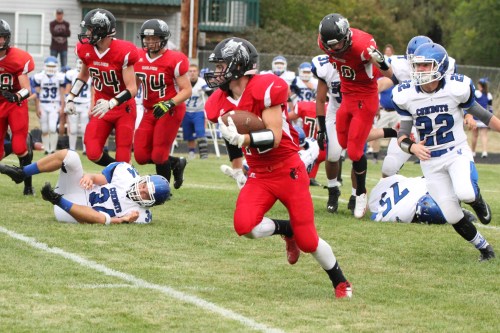 Josh Bayne gets electric in a photo tailor-made for being turned into a poster.