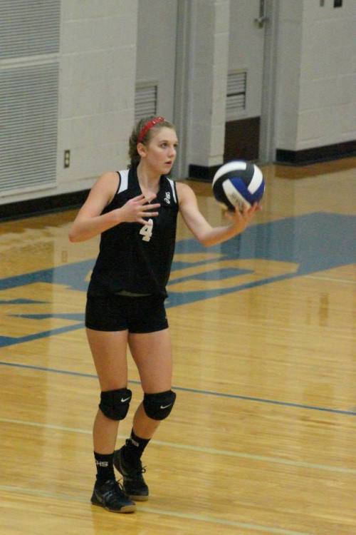 Lauren Grove was the rock Tuesday, holding everything together. (Justine McGranahan photo)