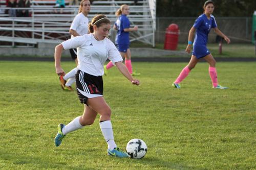 Bree Daigneault glides into action.