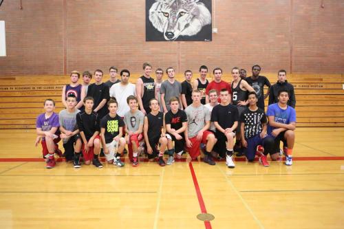 That moment (maybe the only one) when you DON'T have to run on Day #1 of practice.