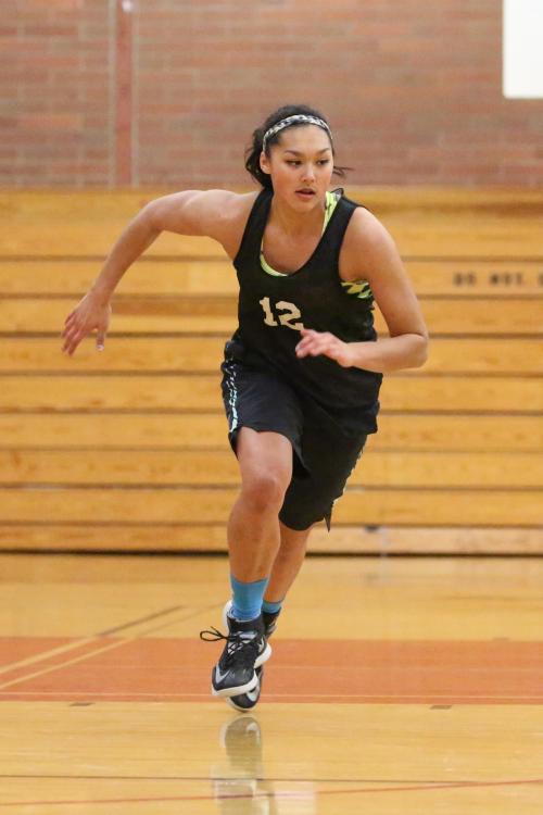 You can run from Makana Stone, but she's still going to catch you. (John Fisken photos)