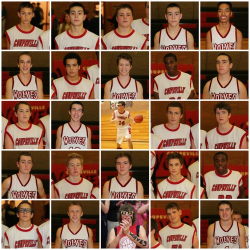 The combined forces of the rapidly-rising Wolf boys' basketball programs.