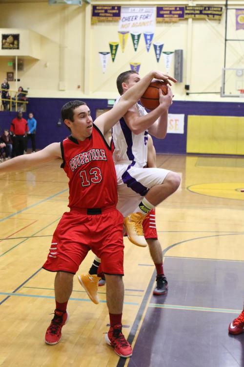 "Nope! Not on my watch, son!!" Aaron Trumbull is denial mode.