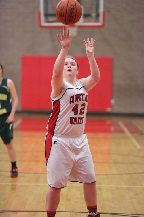 Kailey Kellner scored a team-high 11 Monday in her team's loss. (John Fisken photo)