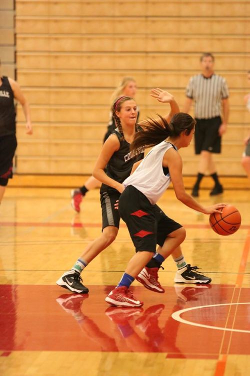 Lindsey Roberts (left), seen here during "fall ball," is among the top players expected to return.