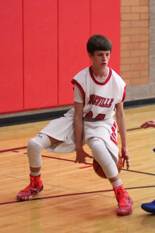 Luke Merriman gets fancy. "Can't touch this, son!"