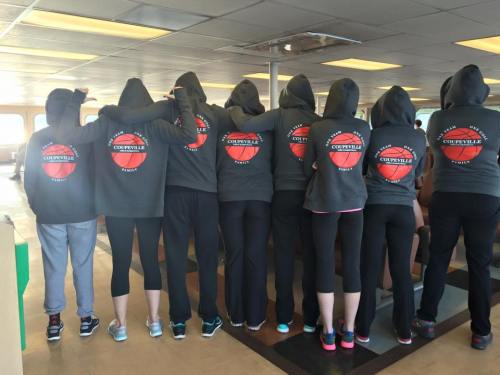 One team. One goal. Not done yet. (Amy King photo)