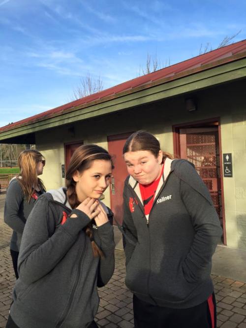 McKenzie Bailey (left) and Kailey Kellner