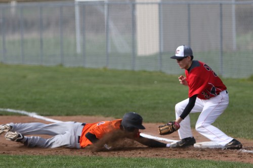 CJ Smith slaps the tag