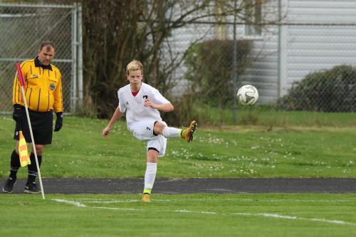 Zane Bundy launches a laser.