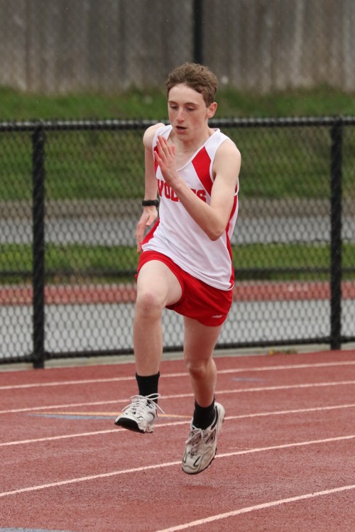 Kenny Johnson has got places to go. (John Fisken photos)