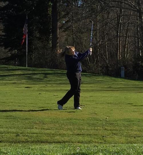 Christine Fields fires away.