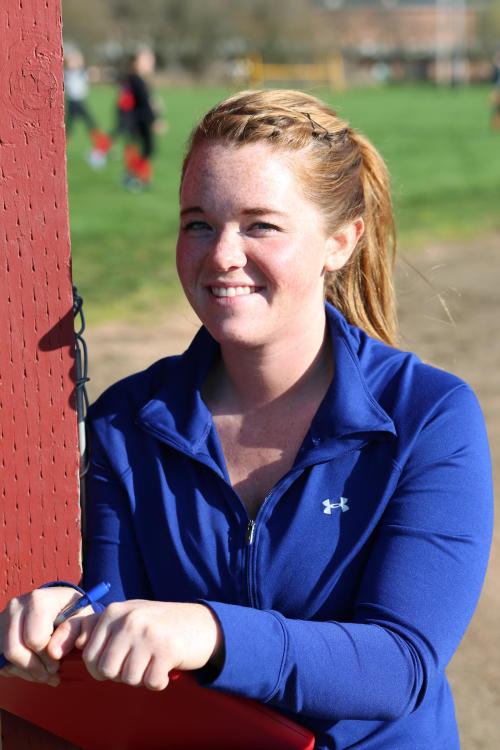 New Coupeville softball coach Deanna Rafferty. (John Fisken photos)