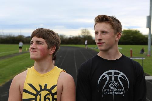 Losey and Martin stare wistfully.