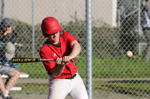 Dear baseball, you're about to get smashed. Sincerely, Gabe Wynn.