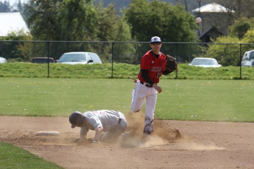 Hunter Smith, looking flawless at second.