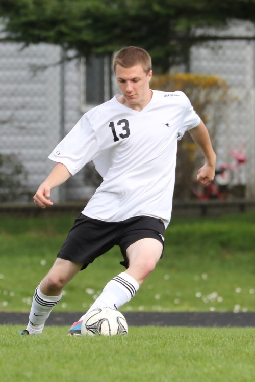 Beauman Davis, seen here in his normal uniform, actually played for Port Townsend in the JV game.