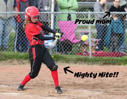 The lil' hitting machine, Jae LeVine, gets medieval on a ball.