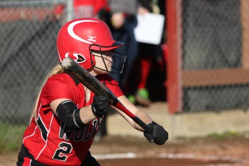 Hope Lodell, AKA "The Surgeon," about to operate on a pitch.
