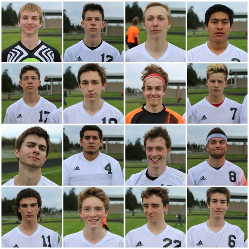 (Most of) the Wolf varsity soccer squad. (John Fisken photos)