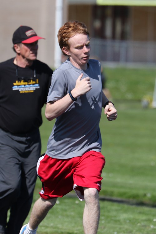 Jesse Hester claimed titles in both the 110 and 300 hurdles.