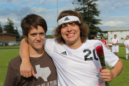 Jeremiah Pace (left) and Isaac Vargas