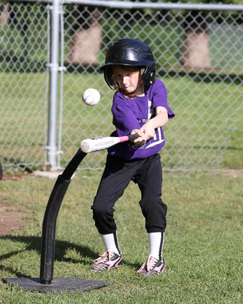"Die, die, DIEEEEE!!!! In my defense, there was a spider on the ball and I was saving ya'll..." (John Fisken photos)