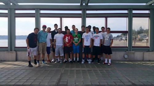 It's off to the ferry dock and on to Eastern Washington for Wolf boys basketball players and coaches.