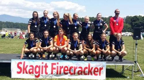 The best girls under 16 team in all the land.