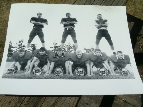 The glory days of Wolf football. 1990? 1991?