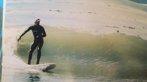 The Mack Daddy himself, Bob Fasolo, workin' the waves. (Photo courtesy Eddie Fasolo)
