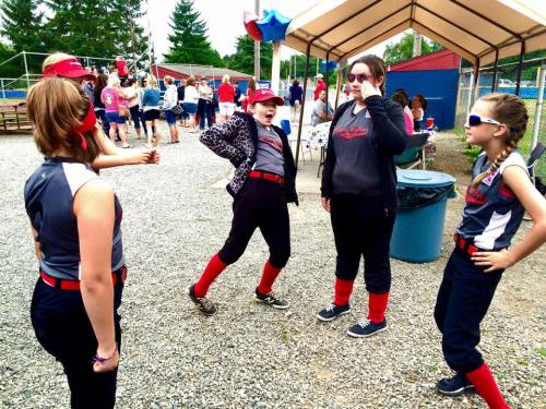 Impromptu dance party.